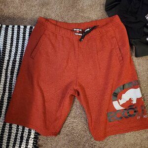 ECKO UNLTD.‎ Brick red logo athletic shorts 2XL